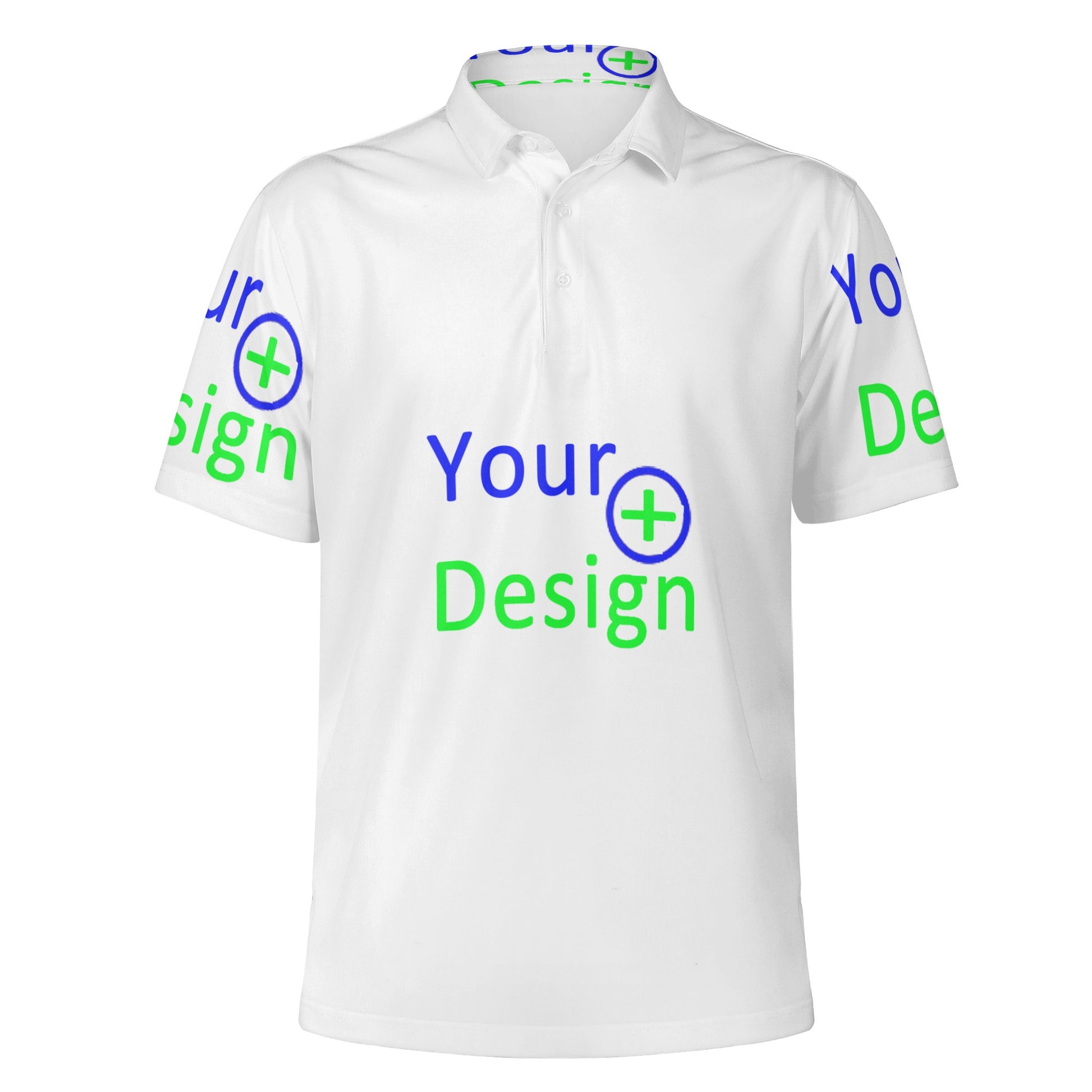 Men's All Over Print Polo Shirt-Your design 