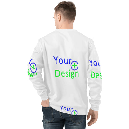 Men's Crew Neck Sweatshirt--Your design 