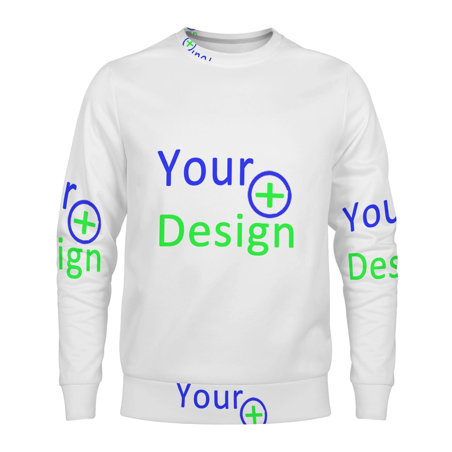 Men's Crew Neck Sweatshirt--Your design 