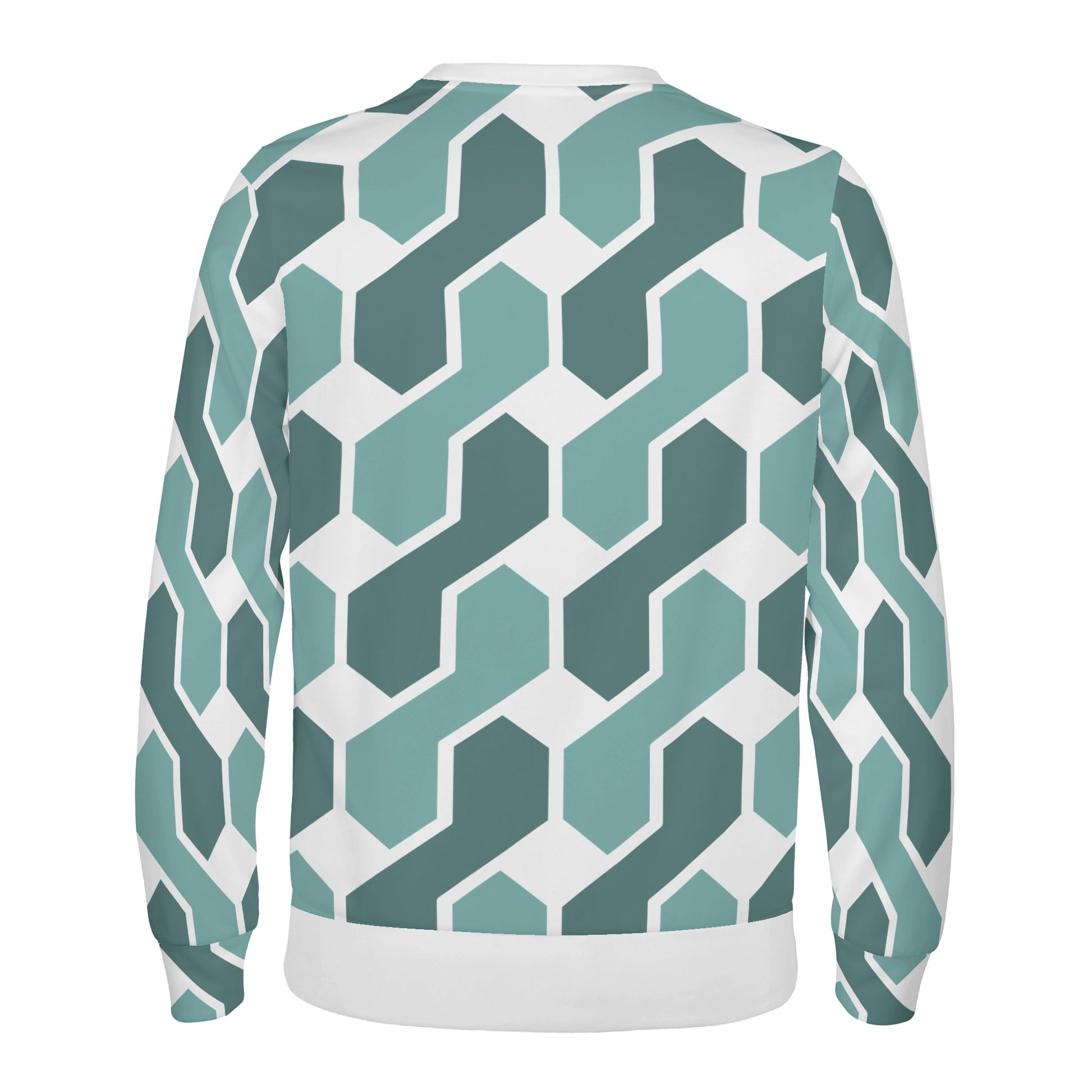 Mens Printed Crew Neck Sweatshirt 