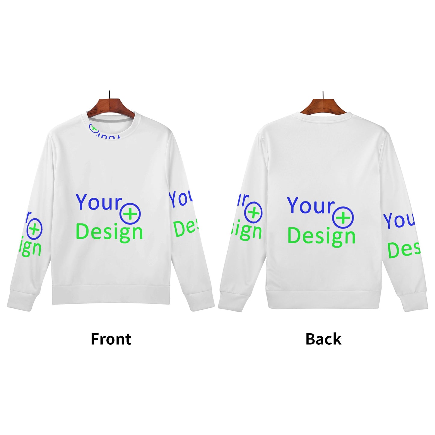 Womens Pull Over Sweatshirt- Your design 