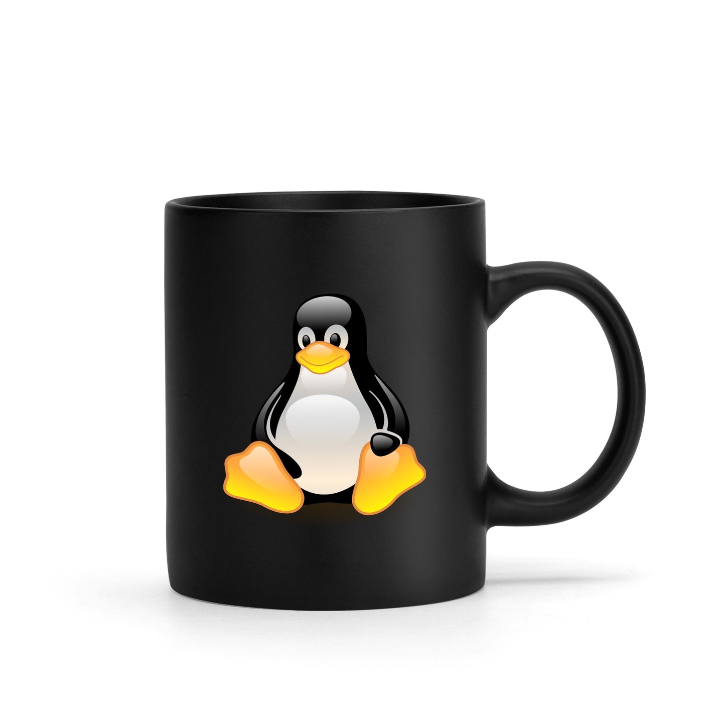 Black Mug (11 oz)-Penguin 