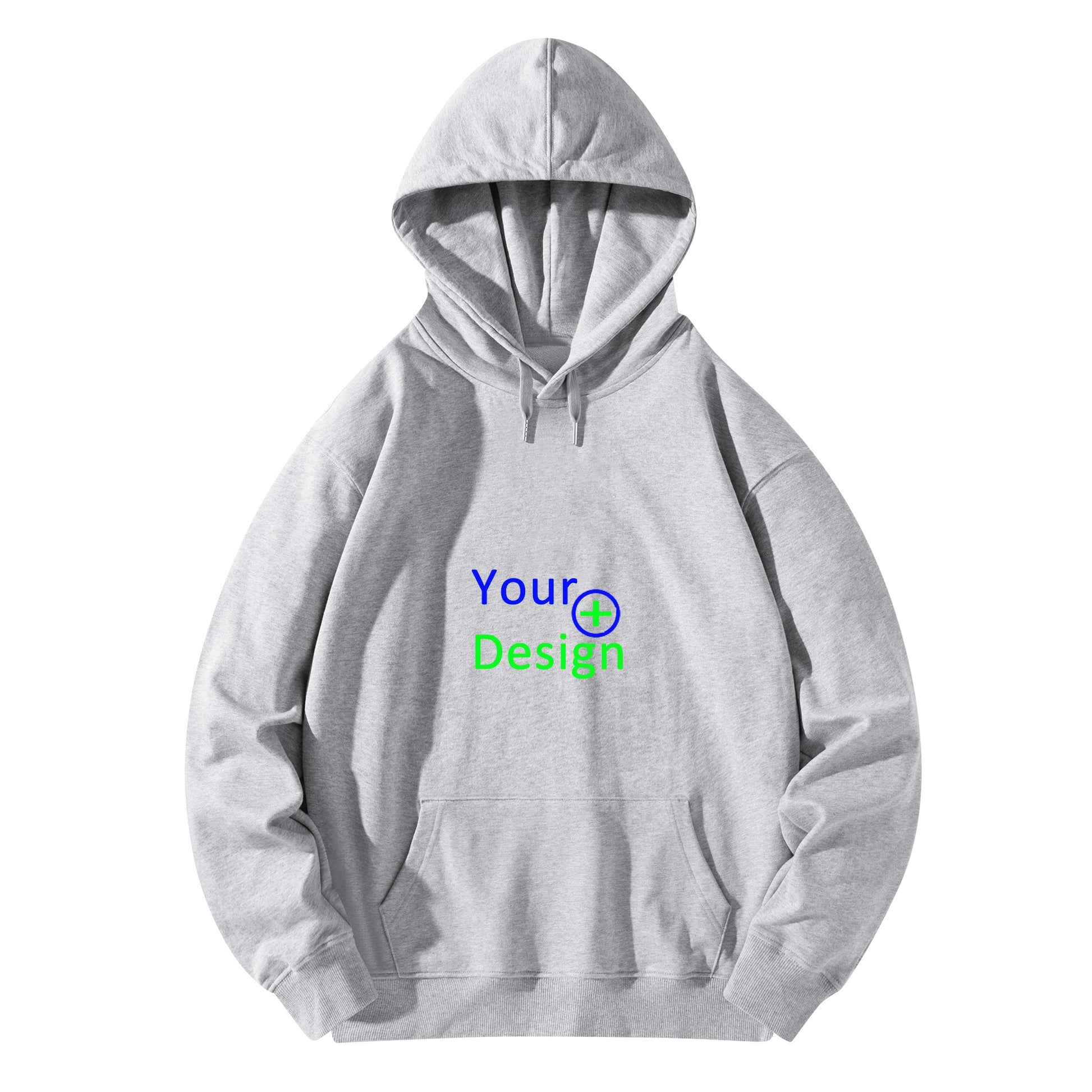 Unisex Front & Back Printing Cotton Hoodie- Your Design 