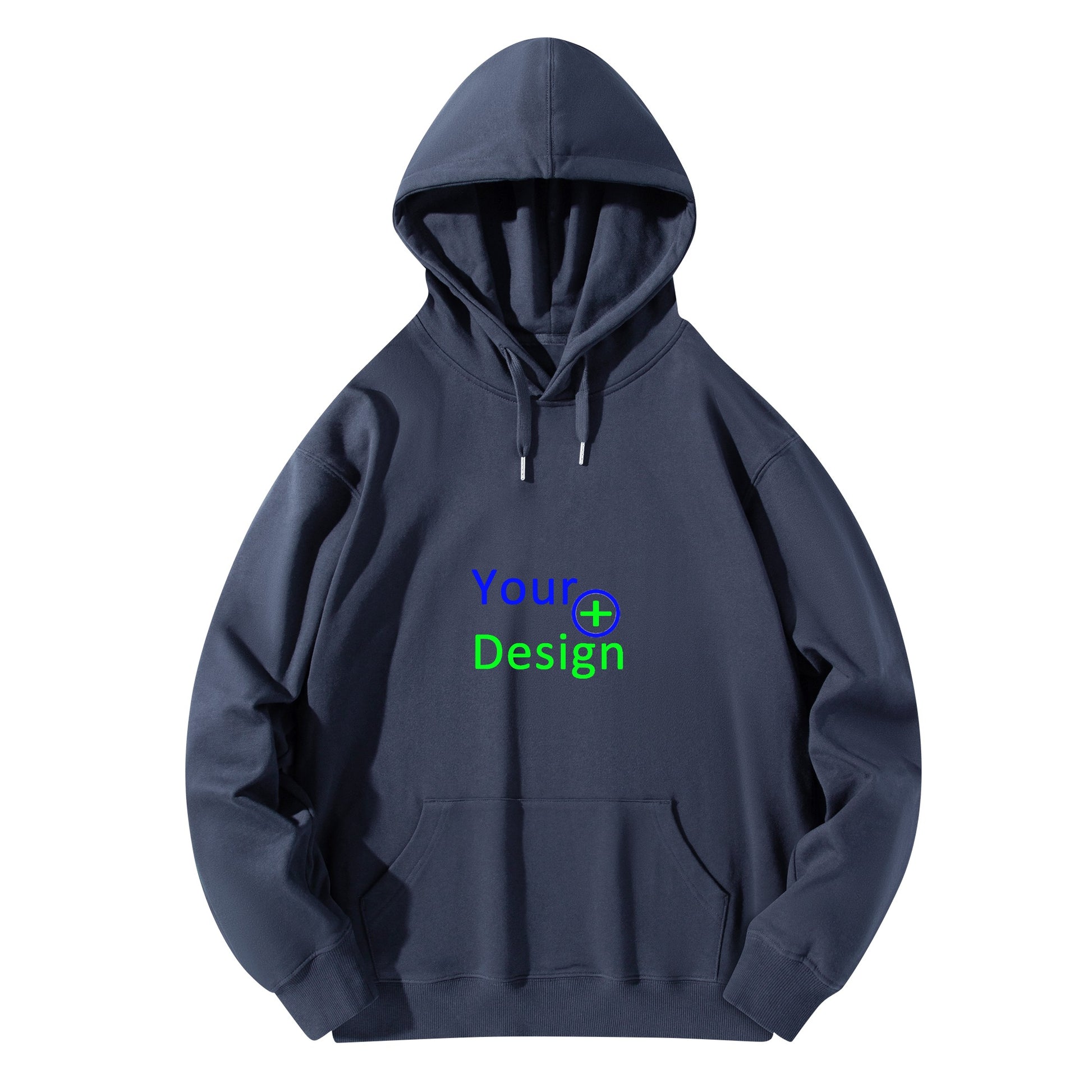 Unisex Front & Back Printing Cotton Hoodie- Your Design 