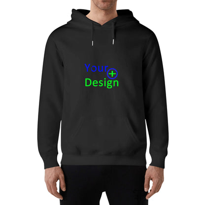 Unisex Front & Back Printing Cotton Hoodie- Your Design 