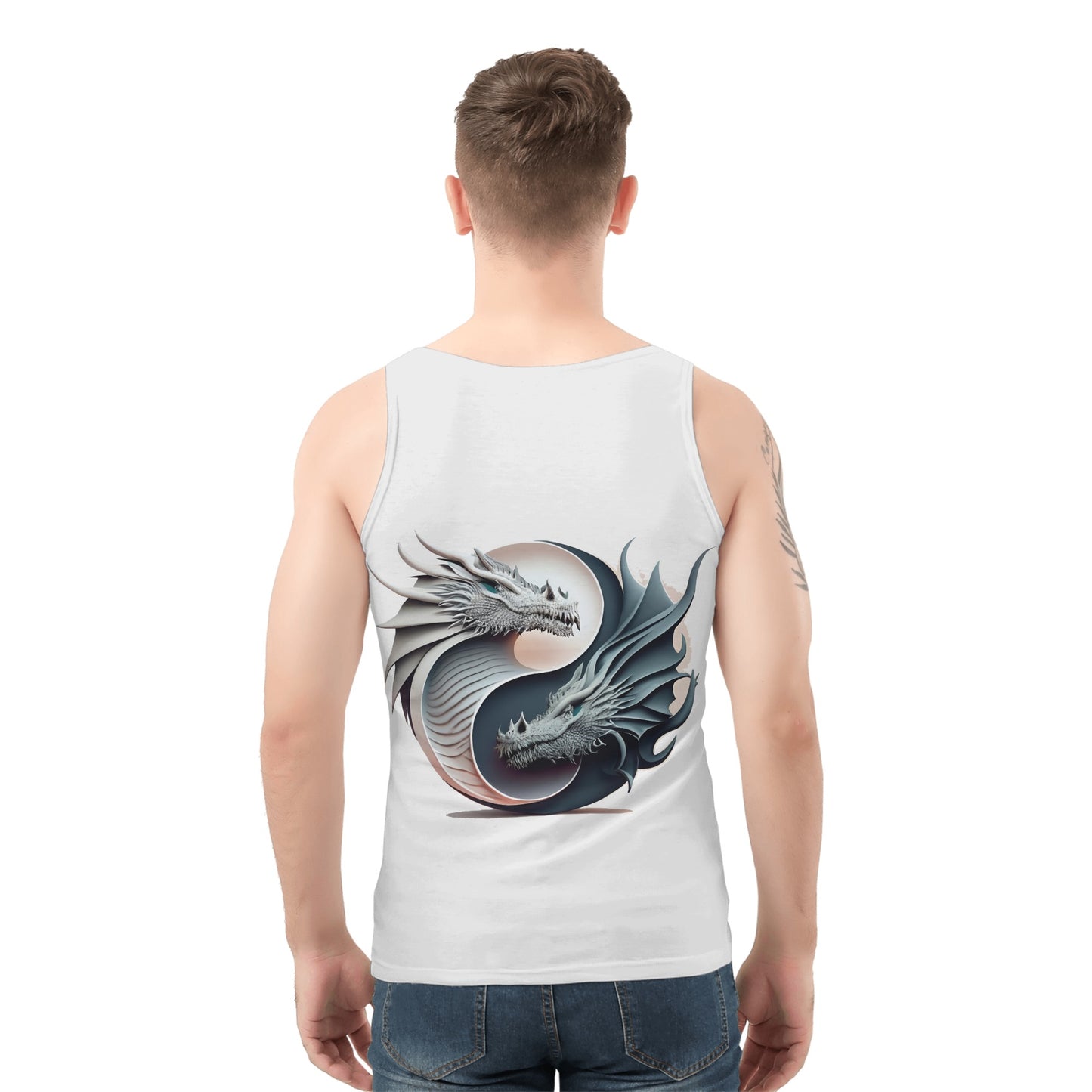 Mens All Over Print Tank Top T-Shirts & hoodies