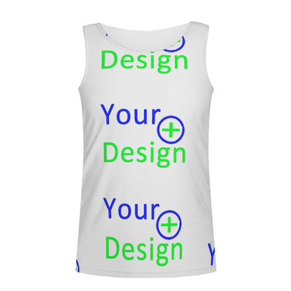 Mens All Over Print Tank Top- Custom Print your design 