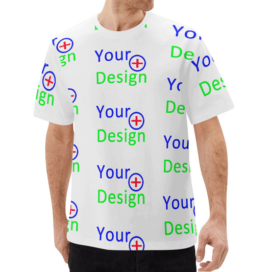 Mens All Over Print Classic T-Shirt-Customized print your design 