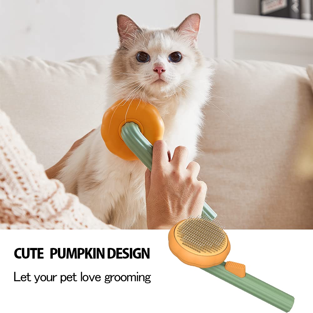 Pet Grooming Self Cleaning Slicker Brush For Dogs Cats 5