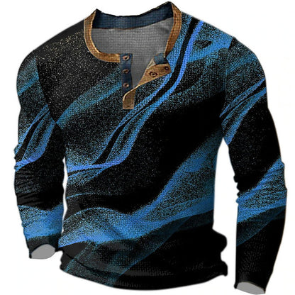 Men's Long Sleeve T-shirt Digital Printing Long Sleeve T-Shirts & hoodies