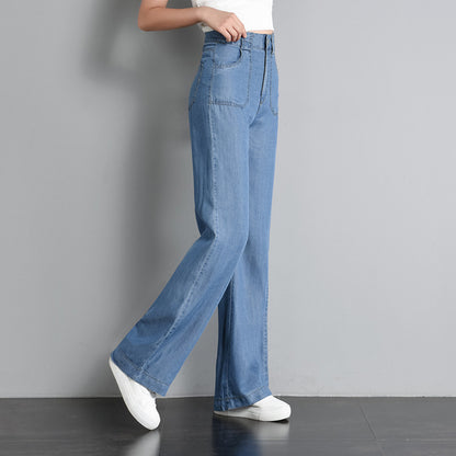 High-rise tencel jeans apparel & accessories