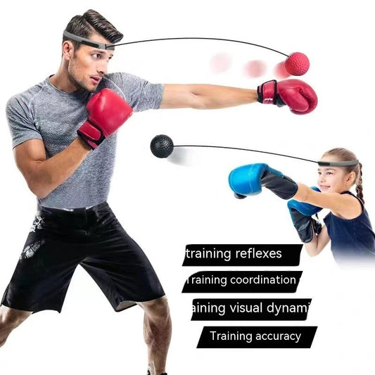 Head Worn Boxing Ball For Stress Reduction Weight Loss fitness & sports