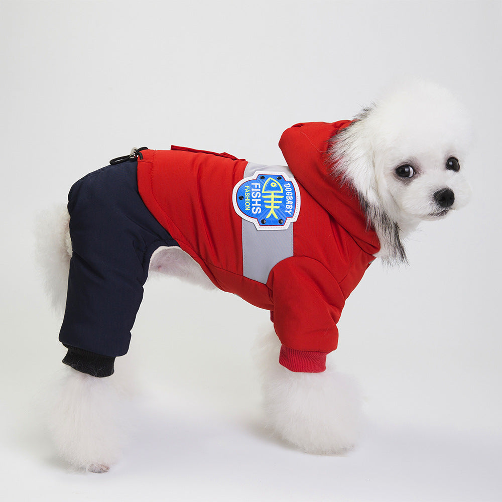 clothes for pets Dog snow coat pet cloths