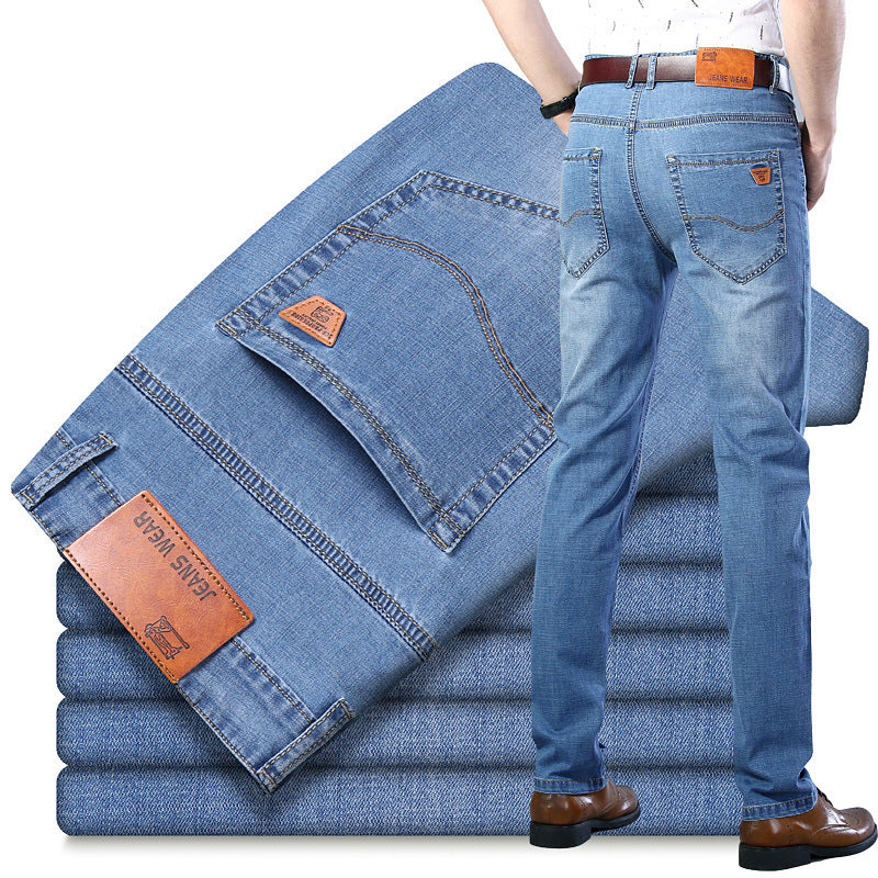 Casual Comfortable Stretch Straight Jeans apparel & accessories