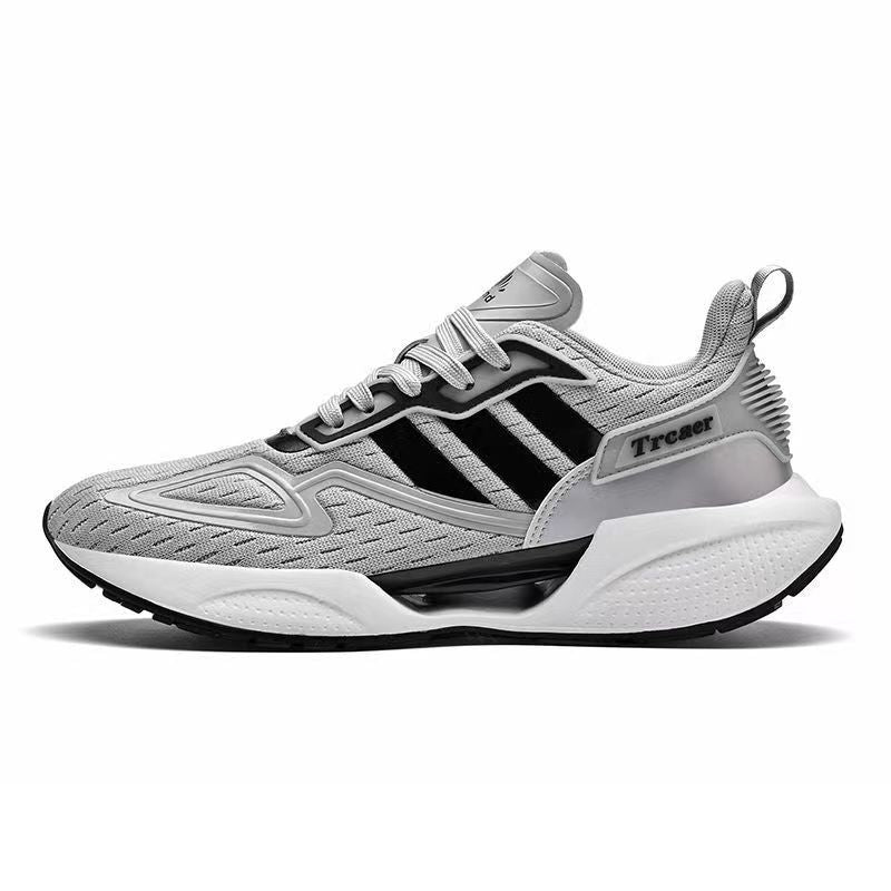 Fly-knit Sneakers Men's Mesh Breathable Lightweight And Comfortable Shoes & Bags