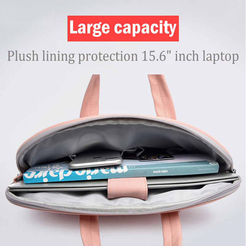 PU Leather Women Laptop Bag Notebook Carrying Case Briefcase apparel & accessories