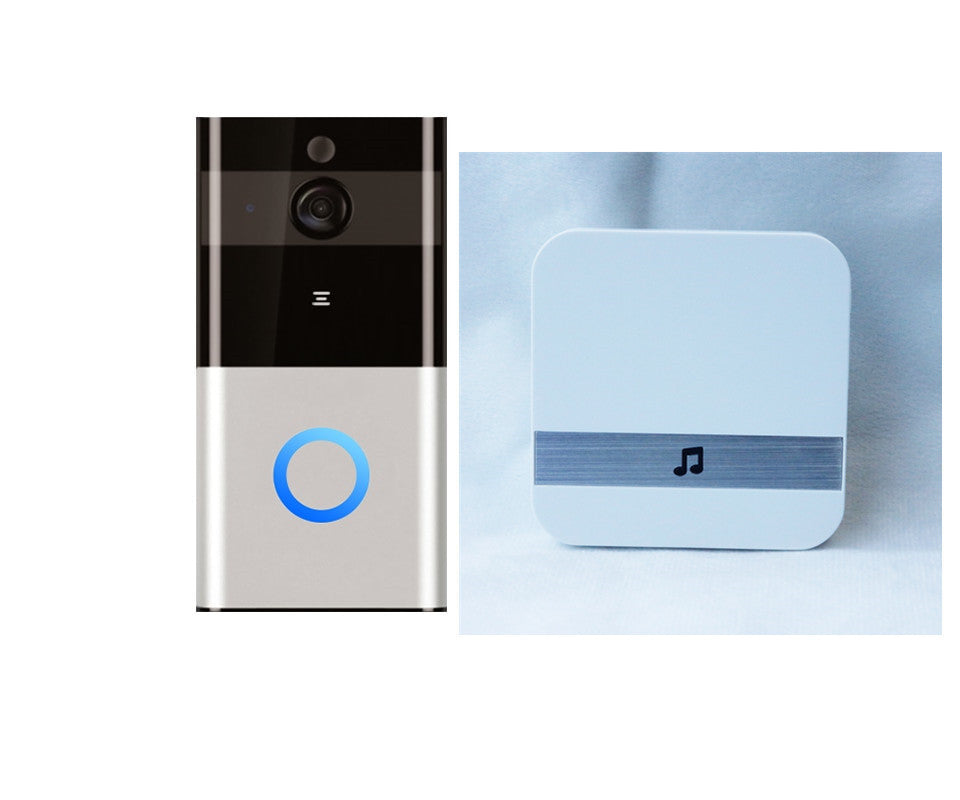 Marlboze 720P WIFI Visual Doorbell Wireless Intercom Doorbell PIR Motion Detection Night View SD card Video Smart Doorbell Ring Gadgets