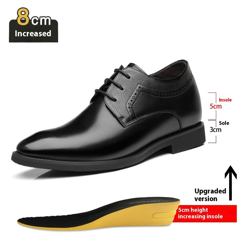 Business Formal Wear Leather Shoes Men's Pointed Casual Shoes Shoes & Bags