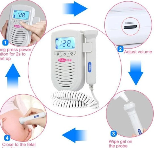 Baby  Portable Heartbeat Monitor Gadgets