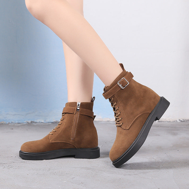 Fashion Autumn And Winter Women's Boots Shoes & Bags