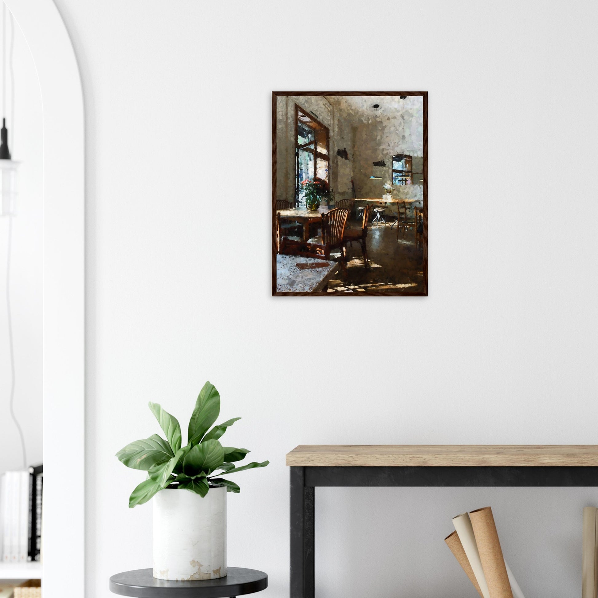 Museum-Quality Matte Paper Wooden Framed Poster Poster