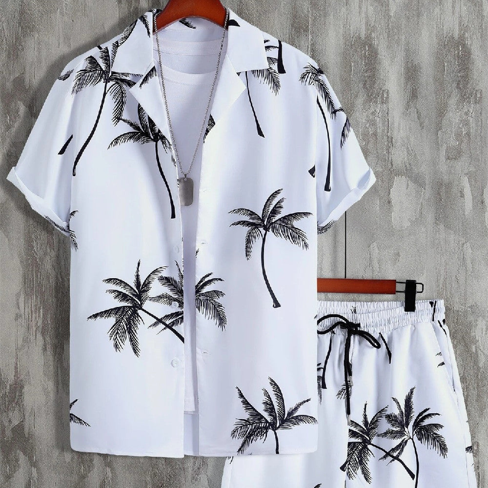 Fashion Casual Men's Short-sleeved Shirt apparel & accessories