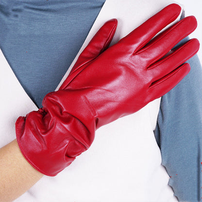 Women Winter Leather Gloves apparels & accessories