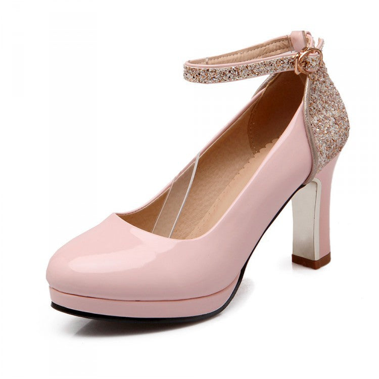High Heels Color Matching Women's Shoes Fashion Shoes & Bags