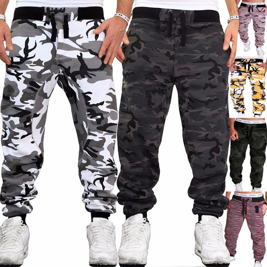 Camouflage Pants Men Hip Hop Casual Pants men's clothing