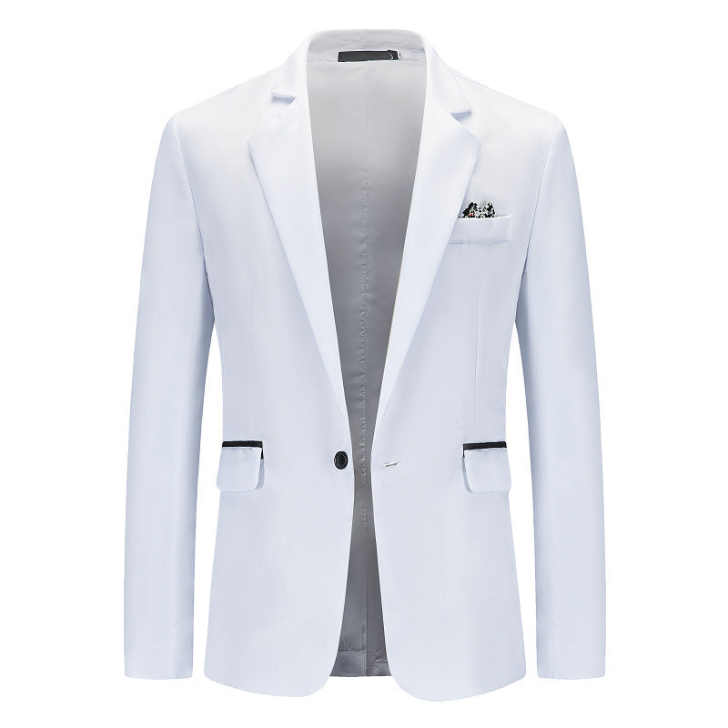 Men's Loose Single-breasted Business Suit Jacket apparels & accessories