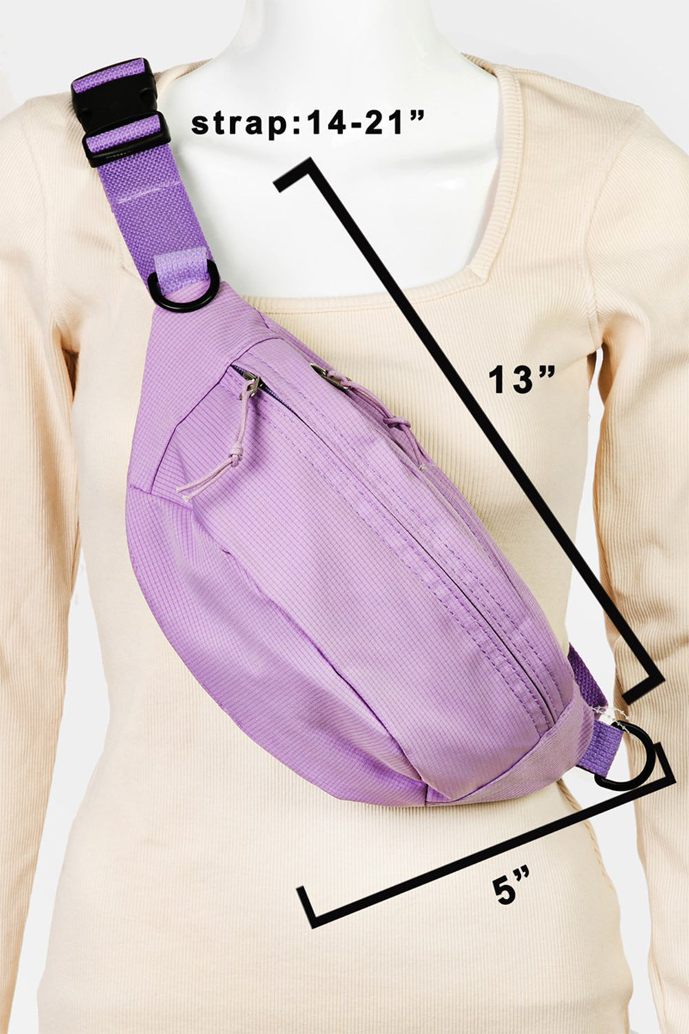 Fame Adjustable Strap Sling Bag Accessories for women