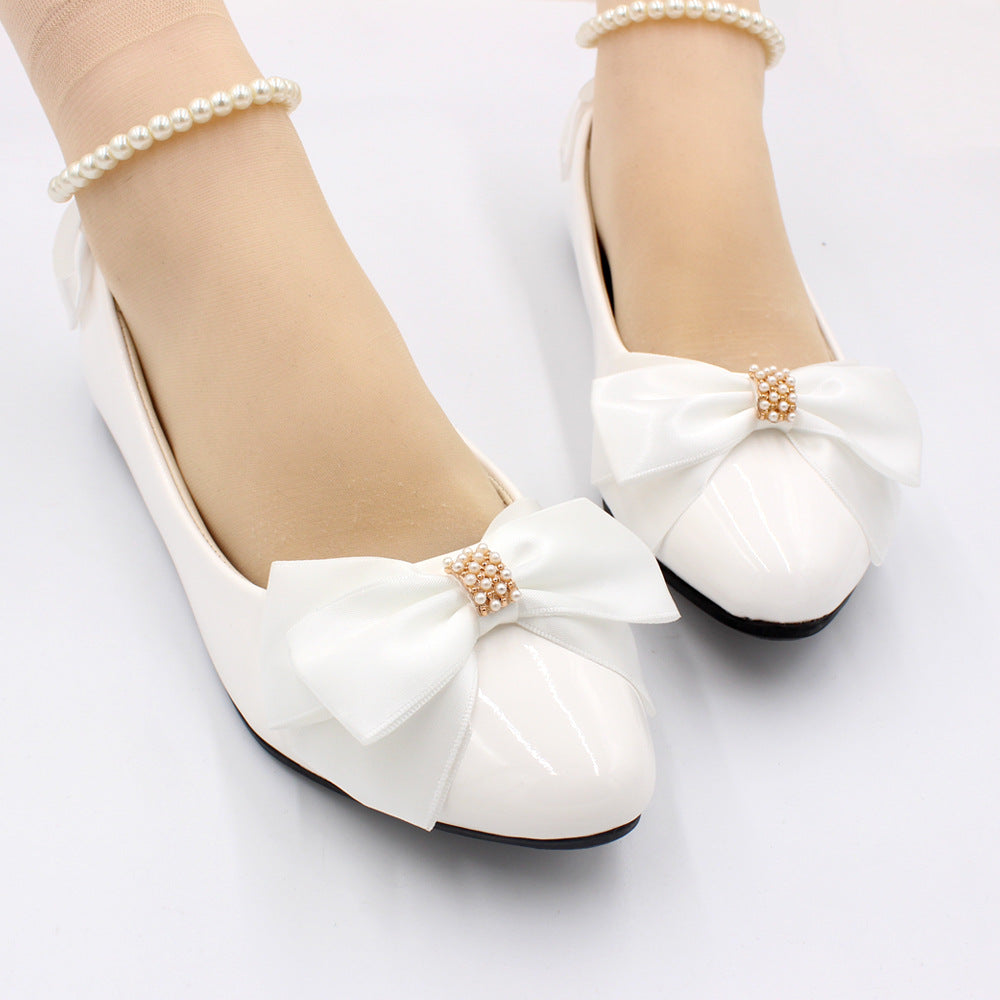 Star Cat White Bow Tie Women's Shoes Shoes & Bags