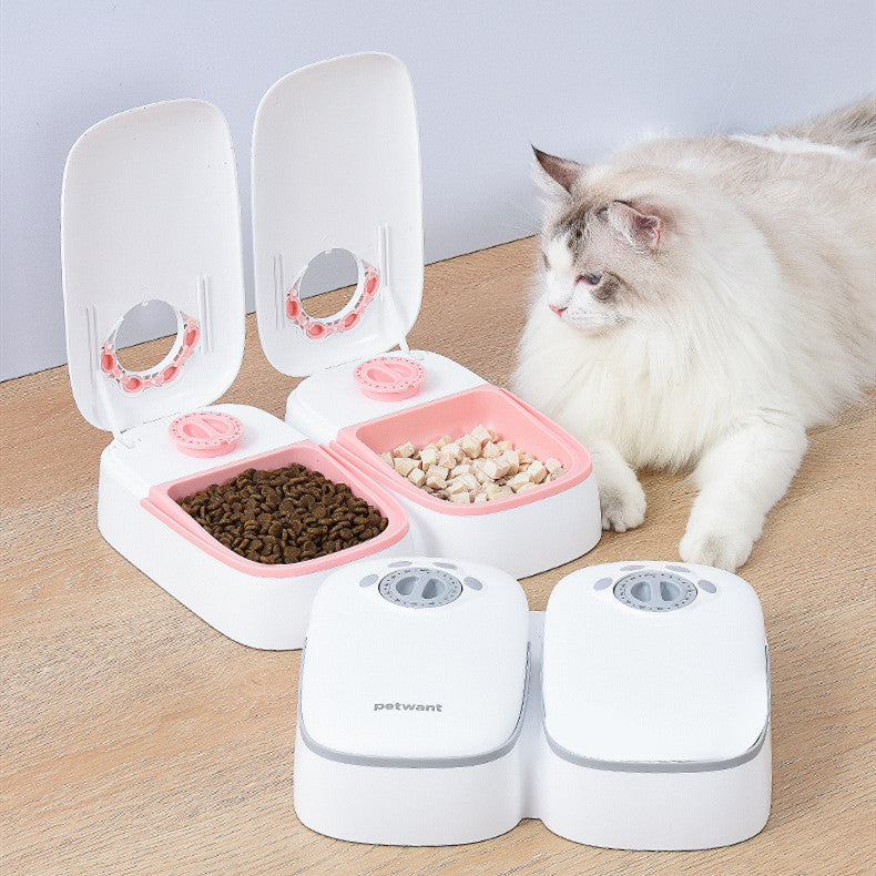 Pet Automatic Timing Feeder Puppy Pet feeder