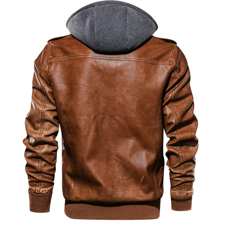 Men's Amazon JOOM Men's Pu Leather Jacket Jacket Plus Size apparels & accessories