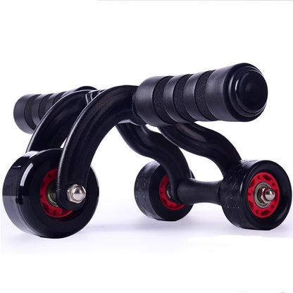 Three-wheel abdominal wheel fitness & sports