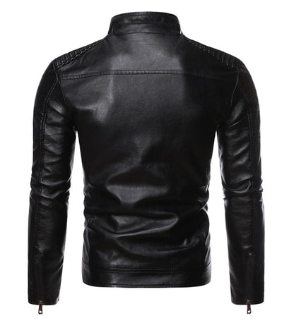 Zip decorative motorcycle jacket apparel & accessories