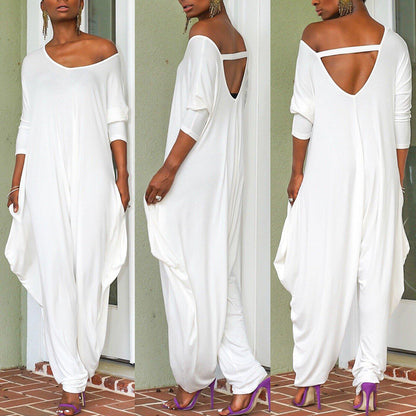 Oversized loose casual jumpsuit apparel & accessories