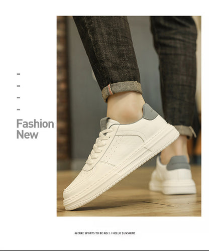 Men's Summer Breathable Casual Leather Shoes Shoes & Bags