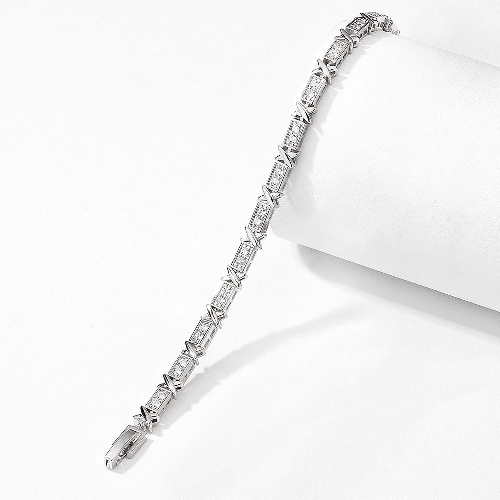 Women's Fashion Personality Versatile Zircon Bracelet Jewelry