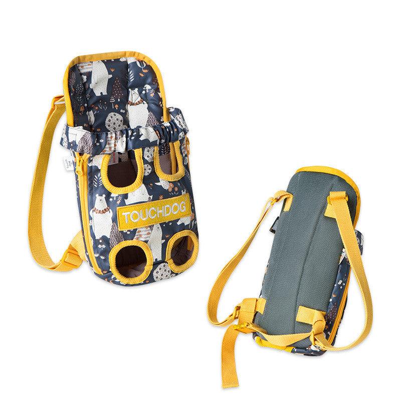 Pet outing carrying strap chest backpack Pet backpack