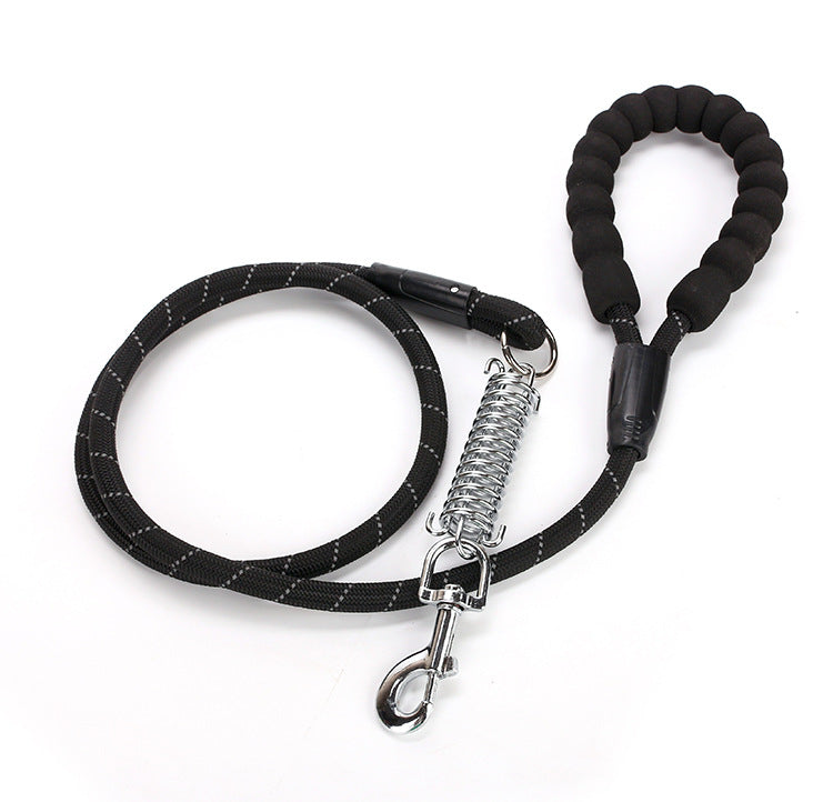 Dog Leash EVA Nylon Reflective Spring Leash Dog Leash