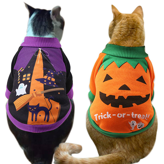 Halloween funny pet clothes halloween