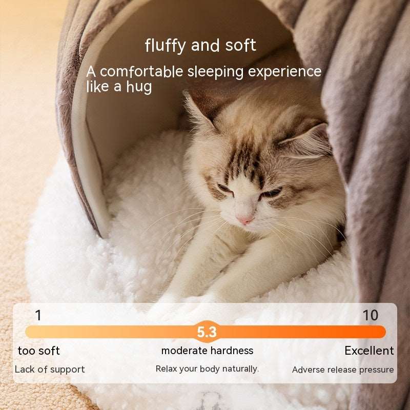 Cat Autumn And Winter Warm bed Pet bed