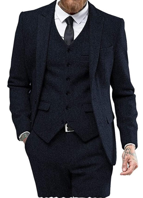 Men's suit three-piece suit T-Shirt