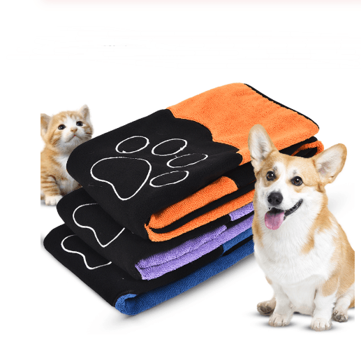 Pet absorbent bath towel Pet Bath towel