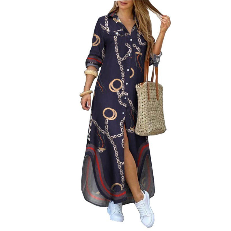 Shirt long skirt dress apparel & accessories