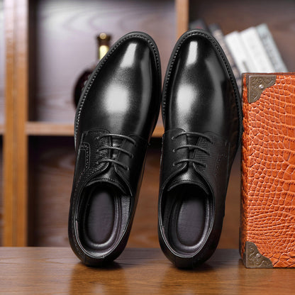 Business Formal Wear Leather Shoes Men's Pointed Casual Shoes Shoes & Bags