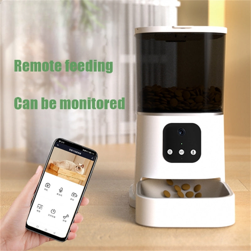 Pet Automatic Feeder Large Capacity Smart Voice Recorder pet feeder