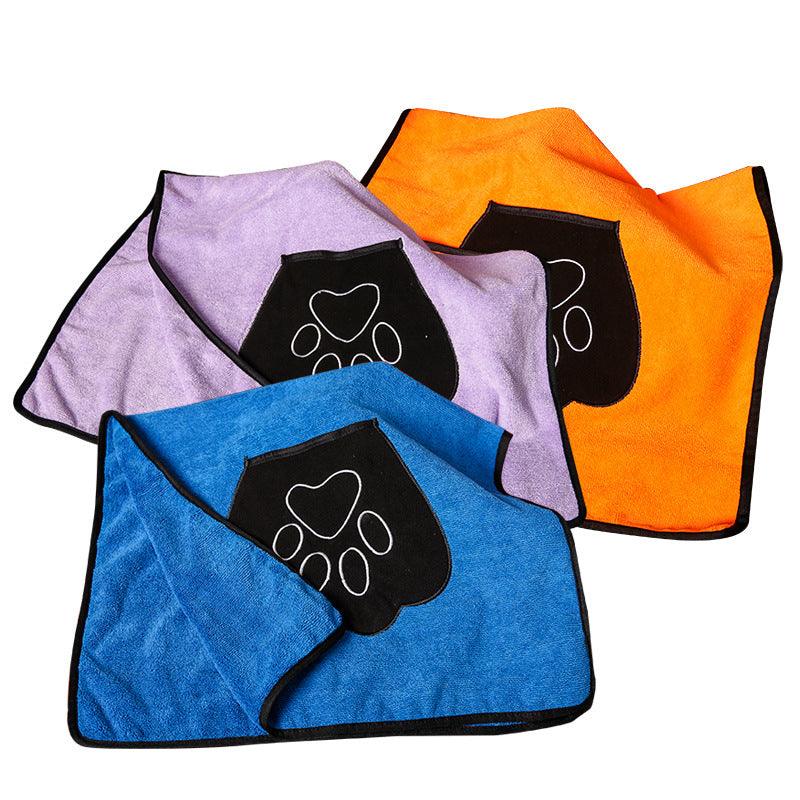 Pet absorbent bath towel Pet Bath towel