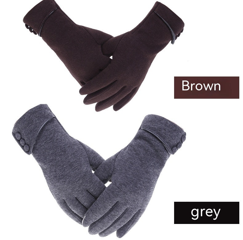 Winter Riding Thermal Fleece Gloves apparels & accessories